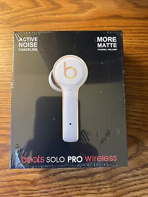 #ad Beats by Dr. Dre Solo Pro 6 Wireless In Ear Buds White New Sealed $42.00