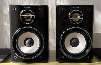 #ad SONY 2 Way Speaker System Model SS CM3 Tested Working Direct from Japan $135.00
