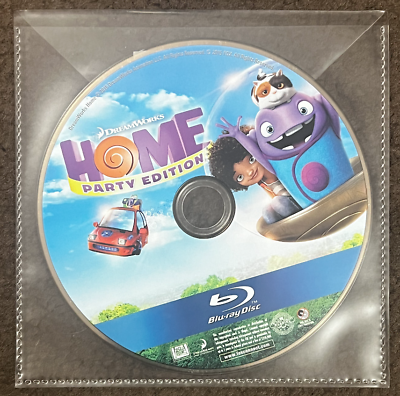 #ad NEW HOME 2015 Blu ray disc only in clear plastic envelope no case $4.95