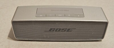 #ad BOSE Soundlink Mini II Bluetooth Speaker Luxe Silver For PARTS or REPAIR $44.95
