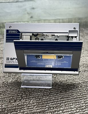 #ad GPX Stereo Mini Hi Fi Cassette Player Model 3030 parts 62621 Box84 $33.24