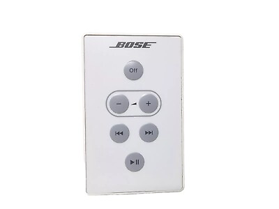 #ad #ad Bose Remote Series 1 Sound Dock White Genuine Original OEM Wireless Controller $9.95