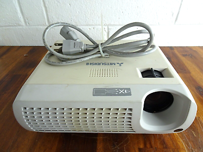 #ad Mitsubishi XD205R DLP Projector Tested and Working No Remote $29.99