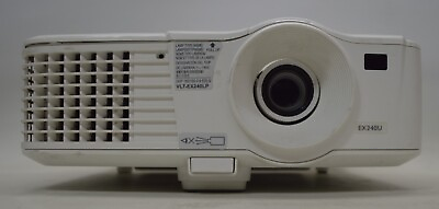 #ad Mitsubishi EX240U 2000:1 2500 Lumens DLP 1024x768 Projector w Lamp *No Remote* $21.99