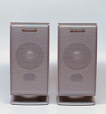 #ad Panasonic SB FS520A Surround Sound Satellite Speakers Tested Working $14.97