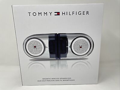#ad Tommy Hilfiger Bluetooth Magnetic Wireless Speaker Duo TWS922 TH $30.95