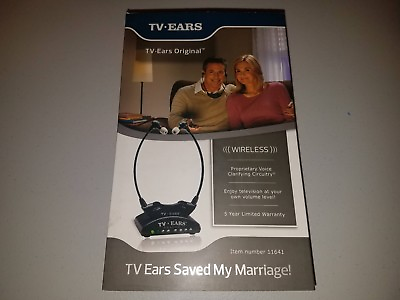 #ad TV Ears Original Wireless Headsets System TV Hearing Aid Devices works best ... $69.99