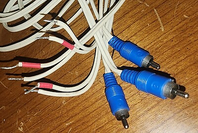 #ad Three 20 Foot White Bose Acoustimass Lifestyle Speaker Wires Cables Working $25.99