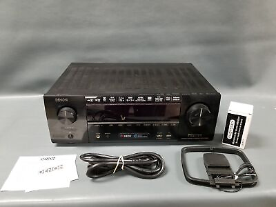 #ad Denon AVR X1500H 7.2 Channel 175W Wi Fi Bluetooth Home Theater Receiver TESTED $167.00