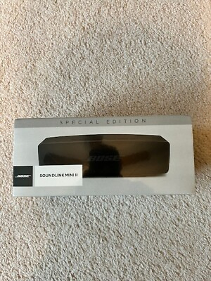 #ad Bose SoundLink Mini II Special Edition Speaker Triple Black $131.24