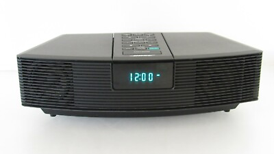 #ad Bose Wave Radio AM FM Stereo Digital Alarm Clock AWR1 1W $199.99