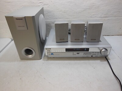 #ad Panasonic SA HT67 5 Disc Home Theater System w Subwoofer Speakers $85.00