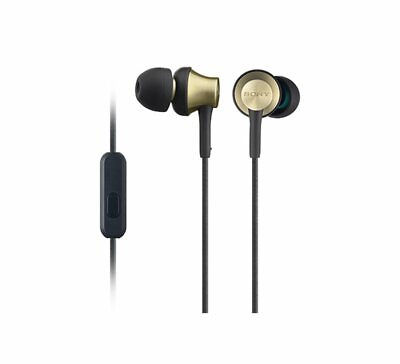 #ad Sony MDR EX650AP Closed Dynamic In Ear Headphones Mic Brass Brown NEW Japan $53.54