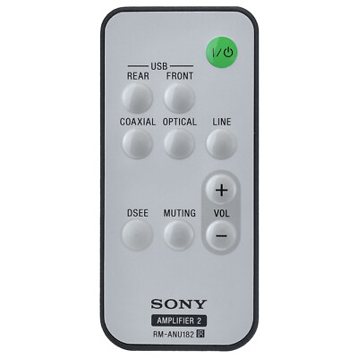 #ad New Genuine RM ANU182 For Sony Amplifier 2 Audio System Remote Control UDA 1 HD $8.06