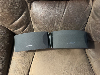 #ad 2X Bose D462 065 Cinemate Satellite Surround Sound Speakers 2 TESTED $30.00