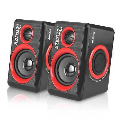#ad Pc Computer Speakers With Surround Sound Usb Wired Laptop Deep Bass For Desktop $32.66