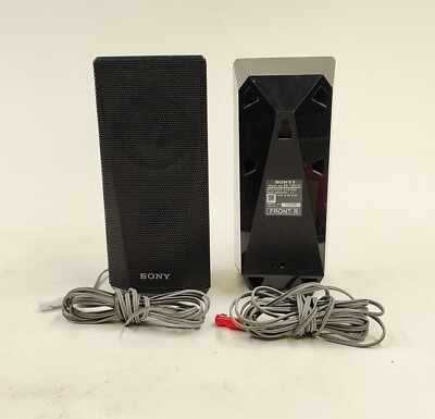 #ad WORKING PAIR Sony SS TSB122 Surround Front Left amp; Right Speakers for BDV E3100 $29.99