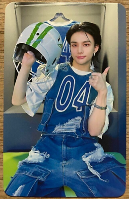 #ad Stray Kids HYUNJIN THE SOUND Sony music draw Official Photo card SUPER BOWL $190.00