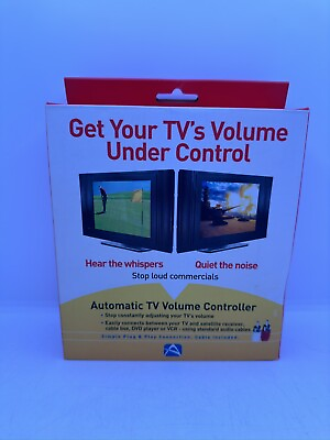 #ad Audiovox Corp. Automatic TV Volume Controller Stops Loud ad Commercials VR 1 $34.99