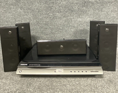 #ad #ad Samsung HT BD2ET Blu Ray Home Theater System 120V 110W With 5 Speakers in Black $160.02