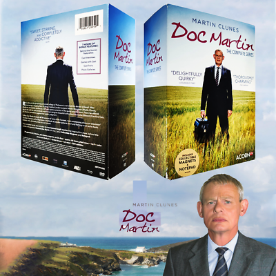#ad Doc Martin: The Complete Series Season 1 10 Movies DVD 27 Disc Box Set New $36.19