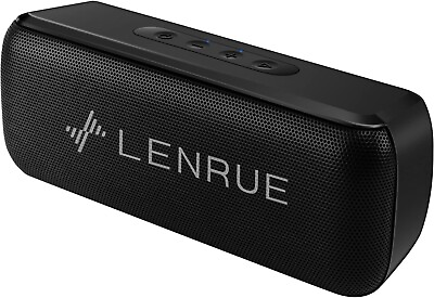 #ad LENRUE Bluetooth SpeakerWireless Portable Speakers with TWS 12H Playtime $35.51