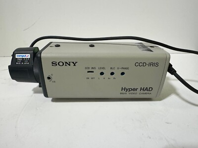 #ad #ad Sony model SPT M104A black white CCD Camera $25.00
