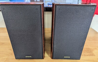 #ad Onkyo D 062AX Bookshelf Speakers Set of 2 Tested and working. $99.99