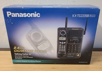 #ad Panasonic Home Telephone 2.4GHZ Digital Cordless SystemModel No KX TG2235B $85.00