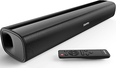 #ad 40W Soundbar with 4 Speakers Bluetooth Optical Aux Connectivity Ideal for TV $47.99