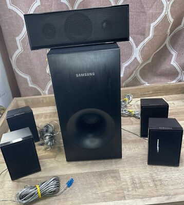 #ad Set of 6 SAMSUNG Speakers PS EC1 4 PS ES2 2 amp; PS ES1 7 PS EW1 2 Sub Woofer $129.99