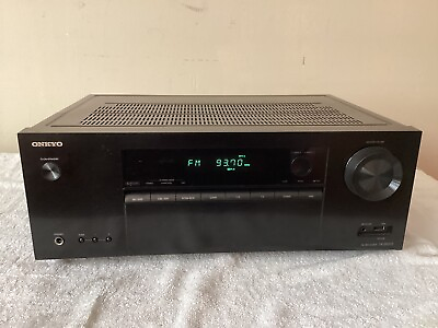 #ad Onkyo TX SR373 5.2 Channel 4K HDMI Bluetooth A V Home Theater Stereo Receiver $175.00