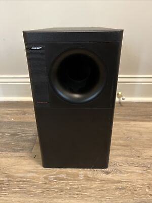 #ad Bose Acoustimass Module 600 Home Theater Speaker System Subwoofer WORKS $59.99