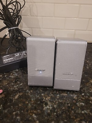 #ad Bose Computer MusicMonitor Computer Desktop Speakers No Remote $119.99
