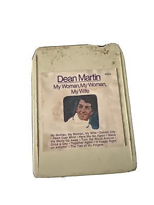 #ad dean martin 8 track $5.00