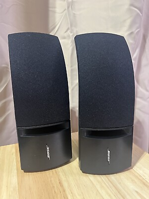 #ad Bose 161 Bookshelf and System Speakers Tested Great Black $49.99