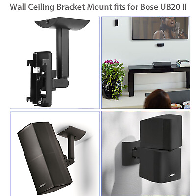 #ad Wall Ceiling Bracket Clamping Mount for Bose UB20 Series 2 II Speaker Surround $16.48