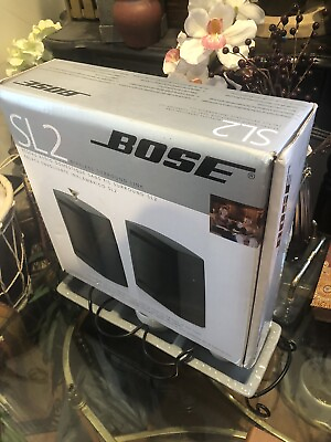 #ad New Bose SL2 Main Link Speakers In Original Box 100% Never Been Used $379.00