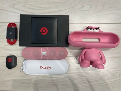 #ad Beats by Dr. Dre Pill Portable Wireless Speaker Bluetooth pink box $250.00