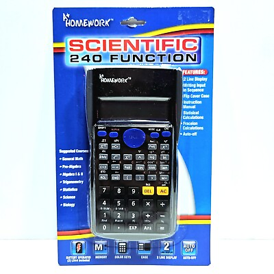 #ad Calculator Scientific 240 Function By A Homework $7.99