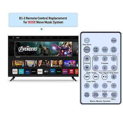#ad Durable Remote Durable For Bose Wave Music System AWRCC2 AWRCC3 Radio CD $20.26