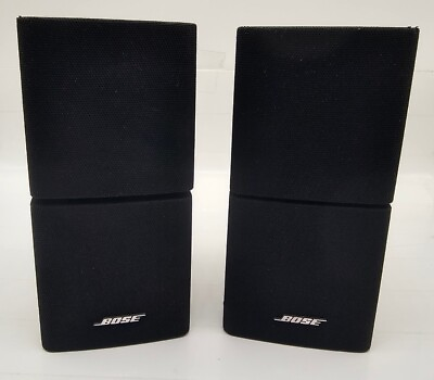 #ad Bose Acoustimass Lifestyle Double Cube Speakers $37.99