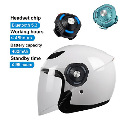 #ad Bone conduction Motorcycle helmet Wireless bluetooth speaker Waterproof Earphone $25.19