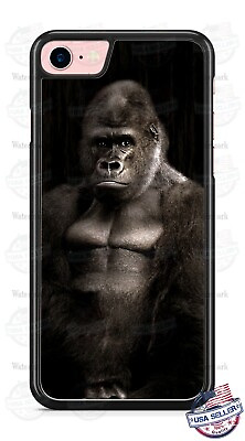 #ad Silverback Gorilla I see You Custom Phone Case Cover Fits iPhone Samsung LG etc $16.95