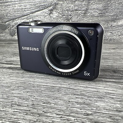 #ad Samsung Series SL600 12.2 MP Digital Camera NAVY With Battery And 8GB SD READ $34.99