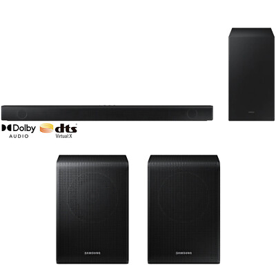 #ad Samsung 2.1ch Soundbar w Dolby Audio DTS Virtual:X Wireless Surround Speakers $345.98