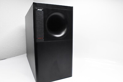#ad BOSE Acoustimass 15 Home Theater Speaker System Subwoofer Black 50 60 Hz $79.99