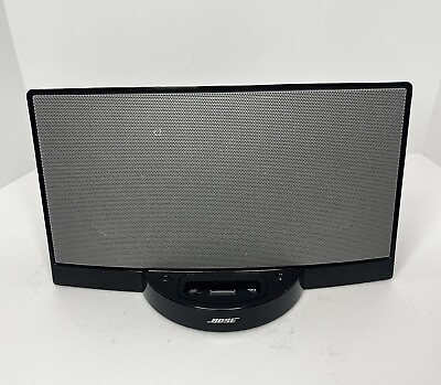#ad Bose SoundDock Series II Digital Music System Sound Dock Black. Untested $28.00