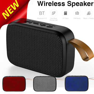 #ad Wireless Bluetooth Speaker Waterproof Outdoor Stereo Bass USB TF FM Radio LOUD $6.99