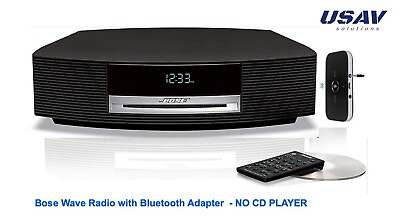 #ad Bose Wave Radio with Bluetooth Music Adapter Graphite Gray $168.88